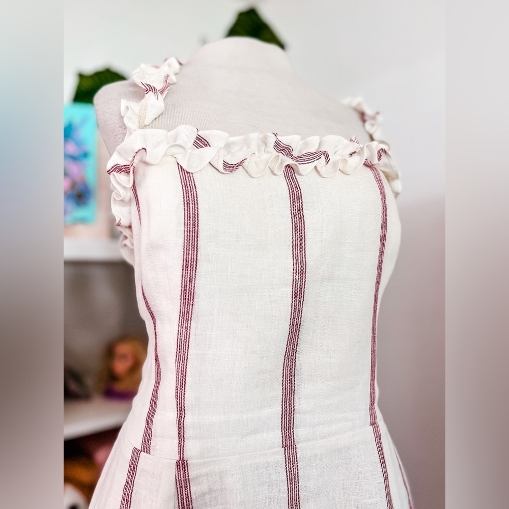 Like New Reformation Linen Dress - Picture 4 of 13